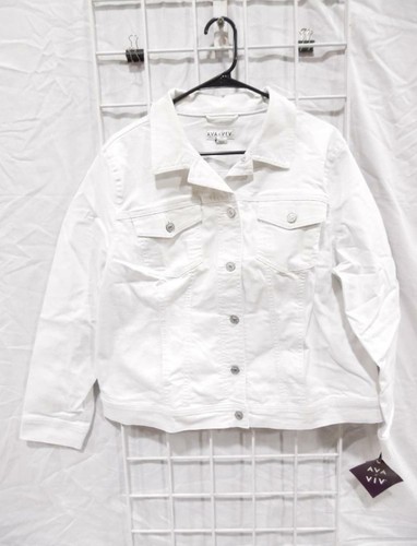 White Wash Jean Jacket 1X 