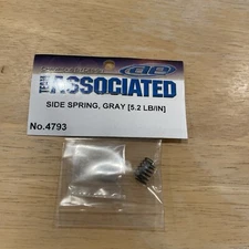 Associated RC10F6 Side Springs gray 5.2 lb/in ASC4793