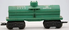 Vintage MARX Cities Service Oil 40' Single Dome Tank Car CSOX 2532 O Gauge 1:48