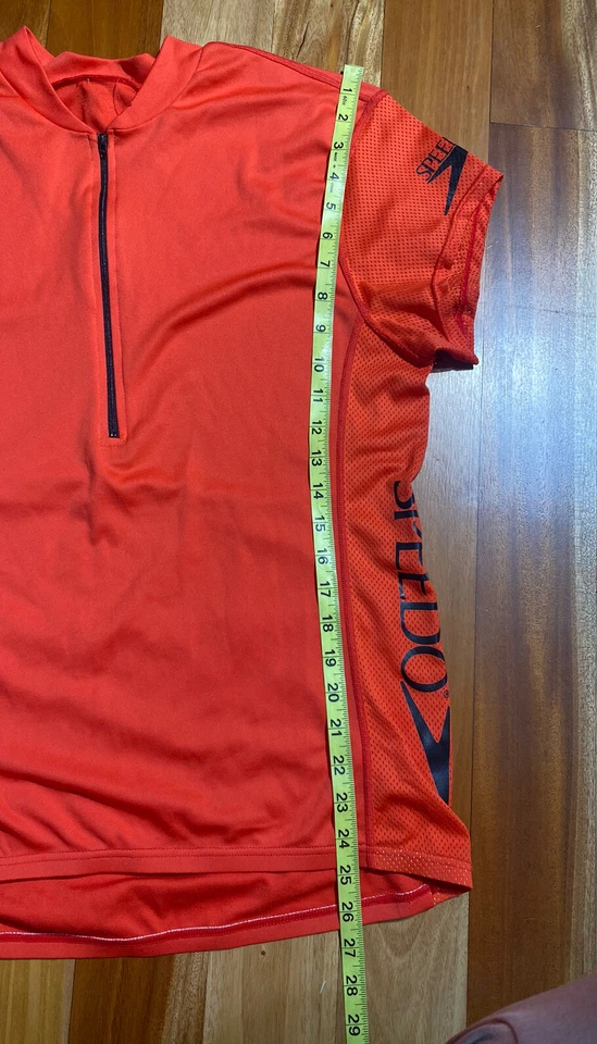 CAMISA MANGA CORTA HOMBRE ADULTO SPEEDO CORAL CICLISMO CICLISMO 38” pecho Foto 3 de 4