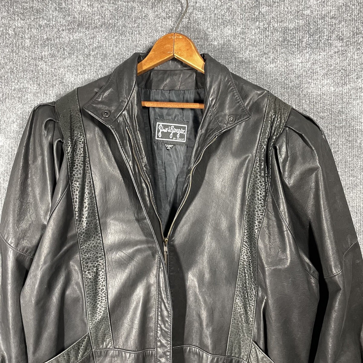 ジャケット・アウター special vintage gimic leather coat s-l1200.jpg