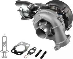 Abgas Turbolader für Mini Cooper D 80kW Ford C-Max DM2 1.6 TDci Peugeot 206 1.6