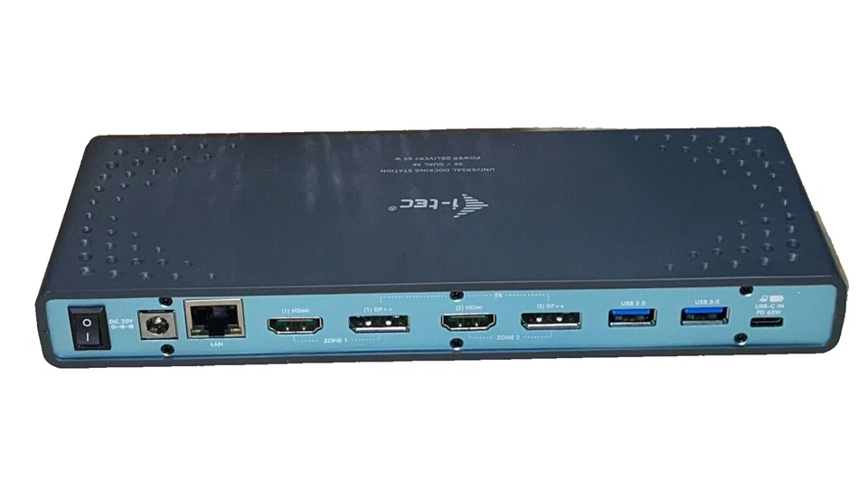I-TEC CADUA4KDOCKPDL USB-C Dual Display Docking Station 5K/Dual 4K ohne Netzteil - Bild 3 von 4