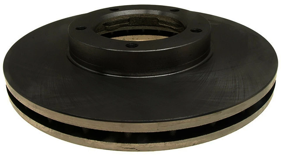Rotor de freno de disco delantero sin recubrimiento ACDelco 18A317A se adapta a camioneta Toyota 84-93 Foto 2 de 4
