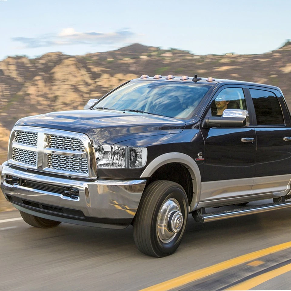 Clear Corner Chrome Headlights Assembly Fit For 94-02 Dodge Ram 1500 2500 3500 - Изображение 3 из 4