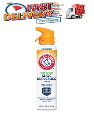 Arm & Hammer Odor Defense Fresh Scent Shoe Refresher Spray 4 oz