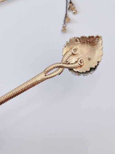 Women Plum Flower Maple Leaf Chinese Japanese Styling hair Pin Chop Stick Fork - Picture 5 of 17
