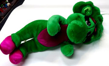 Vintage Lyons Dakin 1992 14" Plush Stuffed Barney Friend Baby Bop Used-HTF
