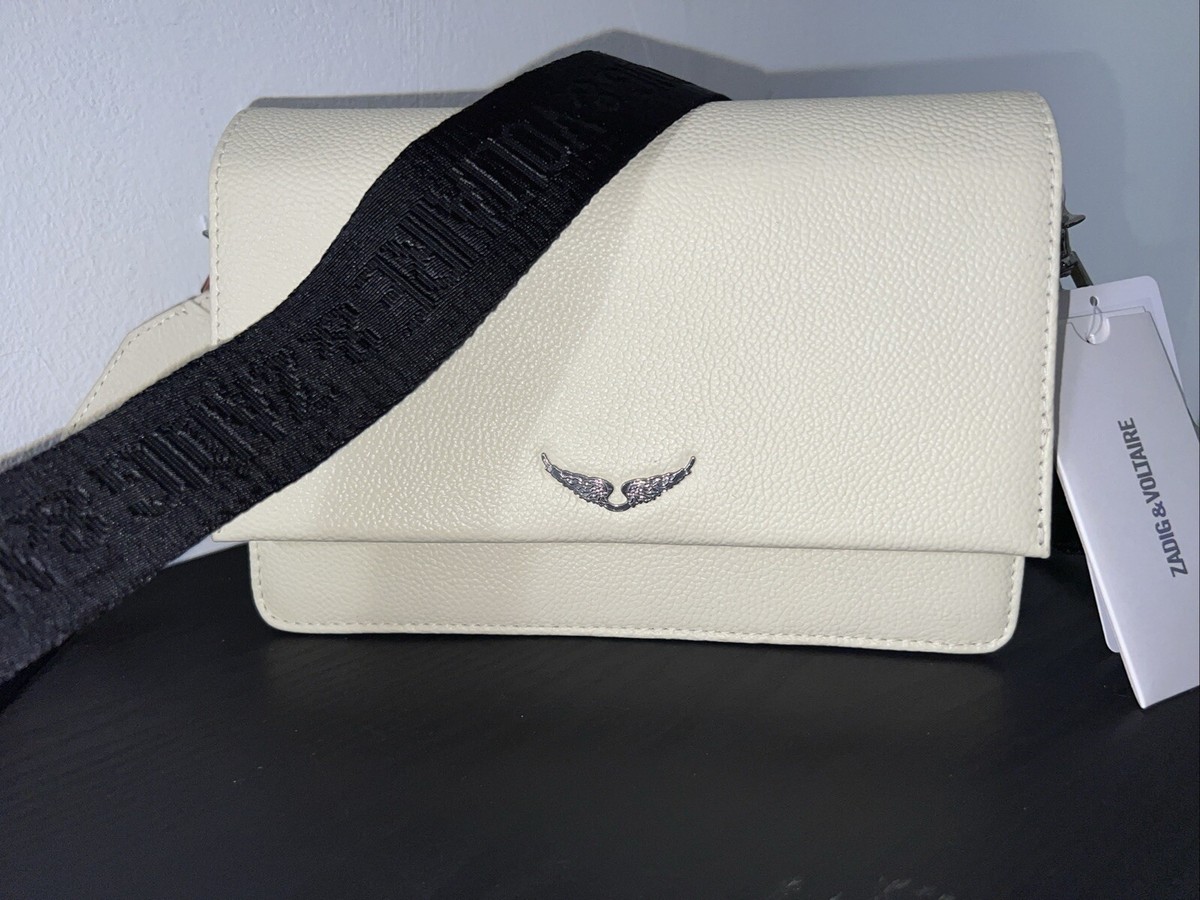 ZADIG & VOLTAIREショルダー $448 NEW Zadig & Voltaire unique Wings Beige Leather