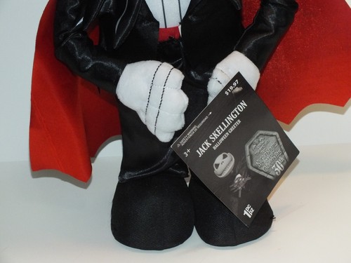 Disney Nightmare Before Christmas Plush Jack Skellington Halloween Greeter Vamp - Picture 12 of 24