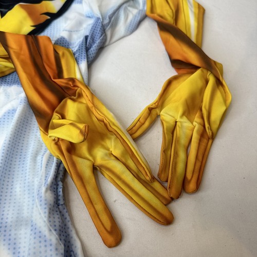 White Phoenix Costume XL Stretchy Jumpsuit Cosplay Halloween Bodysuit Adult Hero - 第 8/11 張圖片