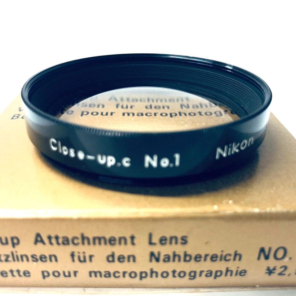 🍙Mint w/Box🍙Nikon Close-up Attachment Lens No.1 and No.2 from Japan - Image 2 of 4