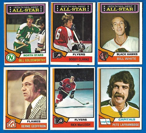 1974-75 OPC 74-75 O PEE CHEE NHL HOCKEY CARD ERROR & WRONG BACK 133-264 SEE LIST - Picture 72 of 283