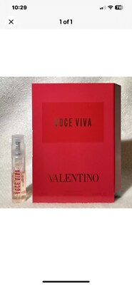 Valentino Voce Viva Eau de Parfum Sample Spray Vial  .04oz 1.2ml