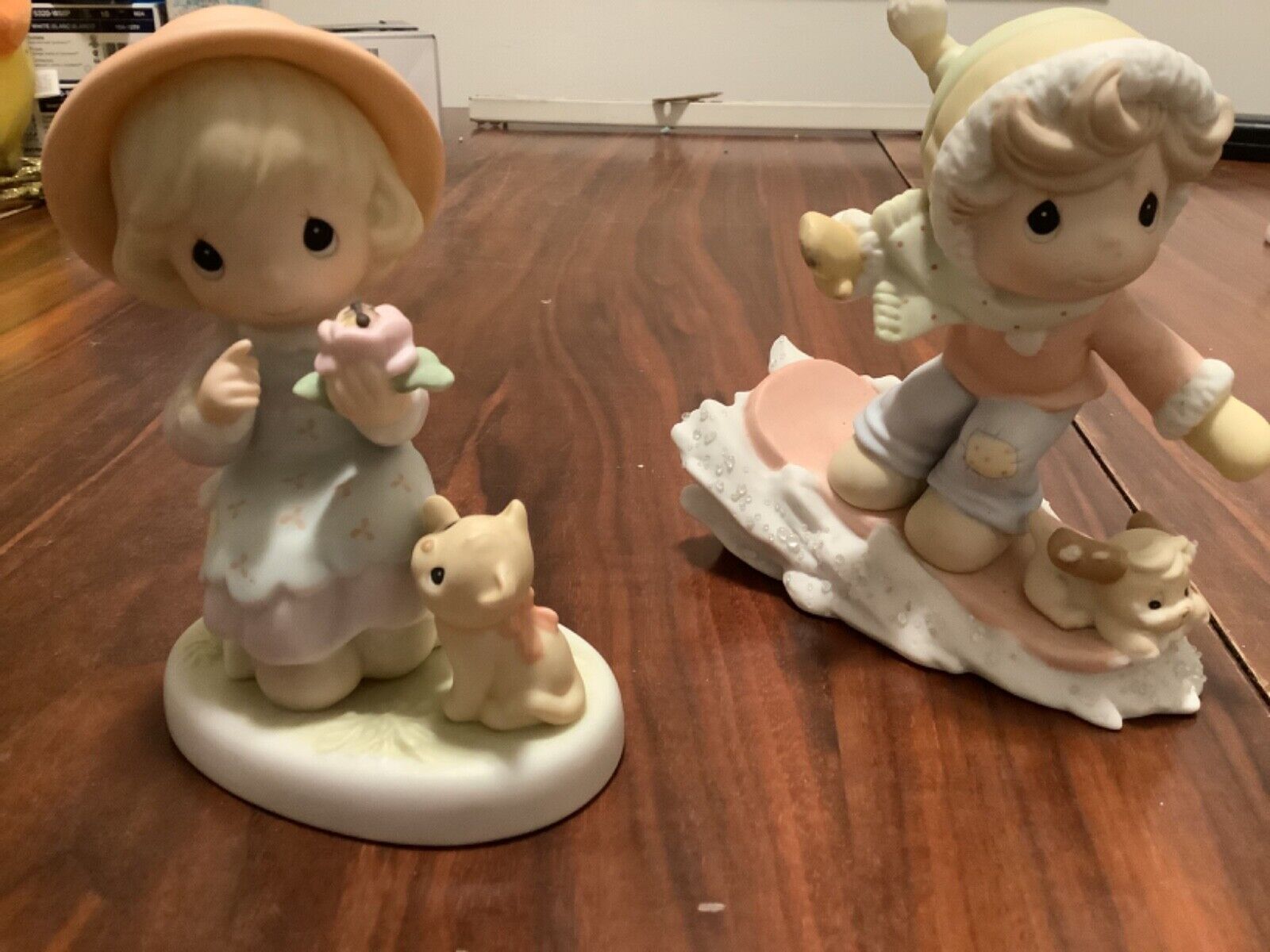 Precious moments LOT of 2 figurines