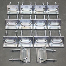 (14) Nvent Caddy Erico Strut Clamp BC17A000EG, 1/4" Beam Mount, U-Bolt, 3/8" Rod