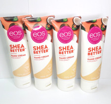 EOS SHEA BUTTER HAND CREAM COCONUT 2.5 OZ LOT OF 4