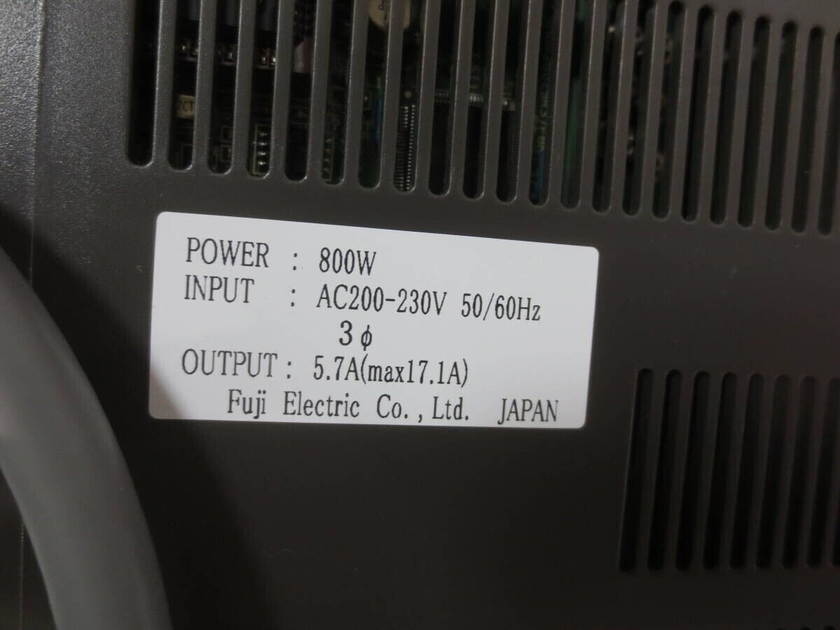 FUJI RYE.80P-ZA1 Servo Amplifier 800W Removed From The FUJI RYE.80P-ZA1 Servo Amplifier 800W Removed From The