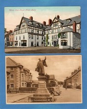 2 Bala High Street Ellis Statue White Lion Ho...