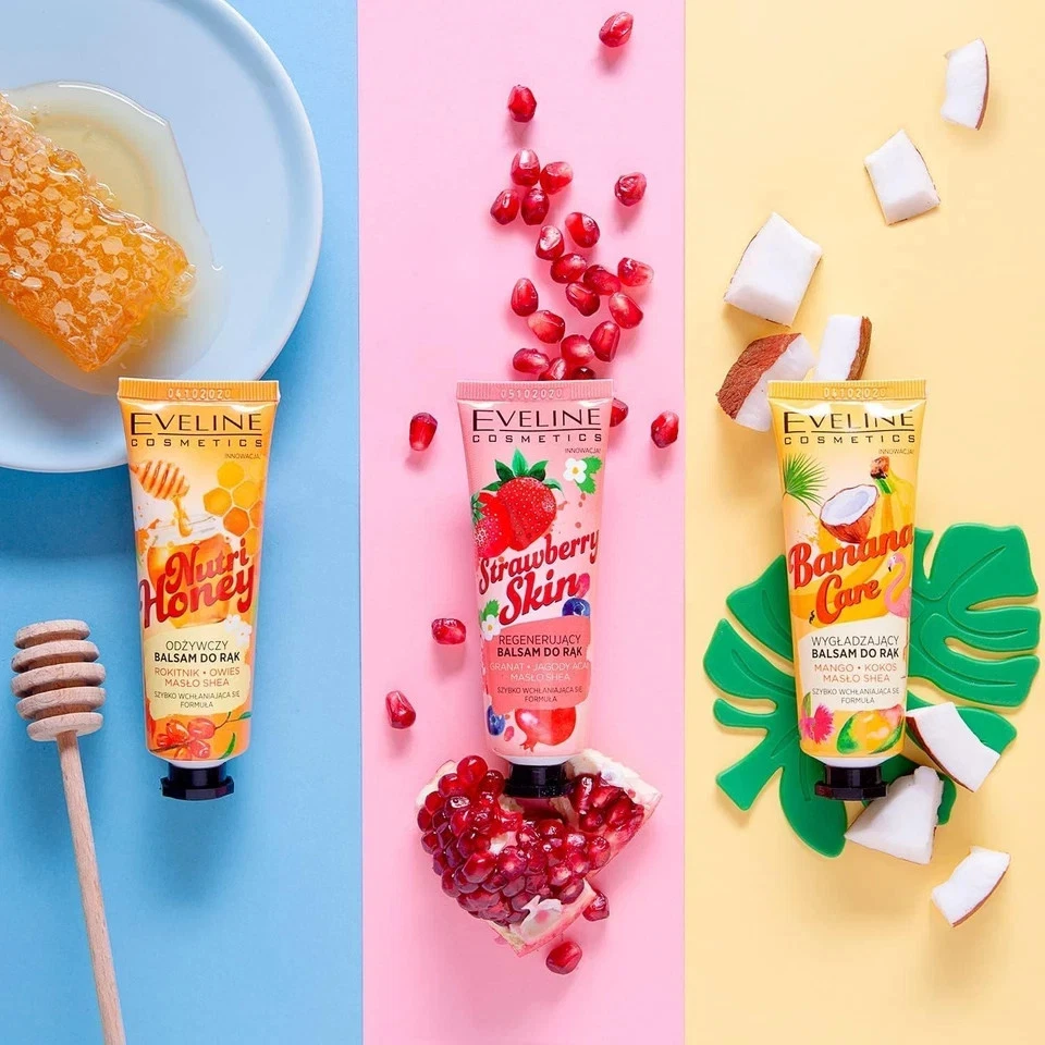 Eveline Cosmetics Banana Smoothing Hand Lotion 50ml ( 1 pack ) - Image 3 of 4