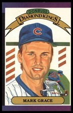 1989 Donruss #17 Mark Grace Diamond Kings