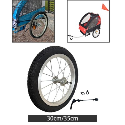 Bicycle Trailer Wheel Professional Quick Release Easy to Install Replacement