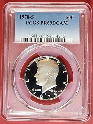 1978-S Kennedy Half Dollar Proof — photo from the most recent tracked eBay sale