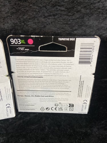 Patronen Tintenpatronen Original HP 903 XL 2 x Cyan,Magenta,Gelb Hohe Reichweite - 第 17/17 張圖片