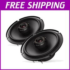 Pioneer 6.5” Car Speakers Pair - Balanced Sound, 270W Max