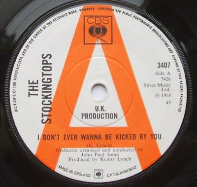 The Stocking Tops - I Don't Ever Wanna Be Kicked By You (7'', Promo)