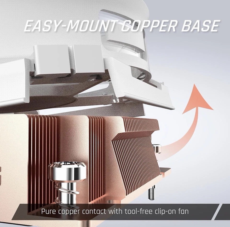 CRYORIG C5 CU Vapor Chamber Low Profile CPU Cooler - Image 4 of 4