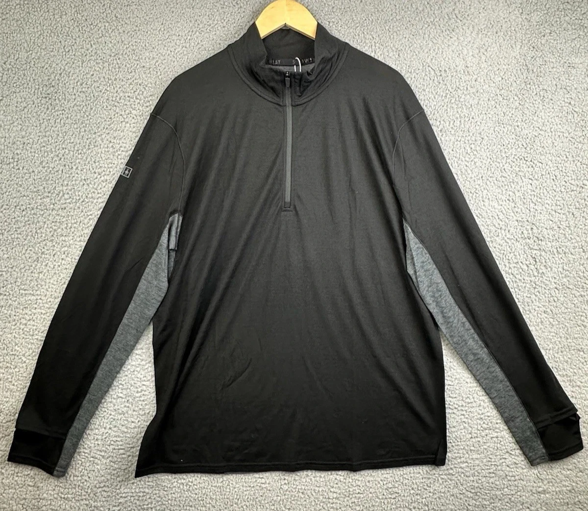 Smartwool Merino Wool 1/4 Zip Long Sleeve Base Layer Black and Gray S & L NWT
Opens in a new window