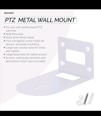 PTZ Wall Mount Bracket with HuddleCam, Sony, AVIPAS, SMTAV, FOMAKO, PRISUAL &...