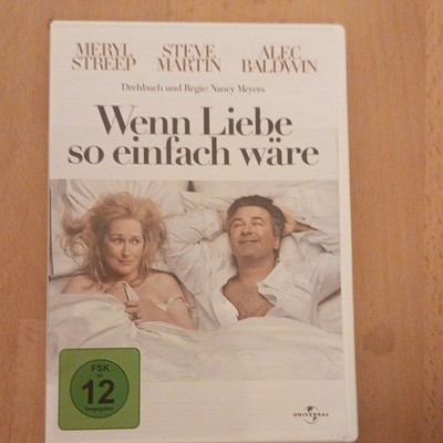 Universal Wenn Liebe so einfach wäre DVD Komödie FSK 12 DE/EN UT M.Streep