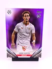 Manu Bueno RC /299 PURPLE FOIL 2023-24 Topps UEFA Competitions Sevilla FC