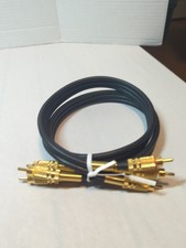IRCA cable 3 Ft metal gold Plated male/male R...