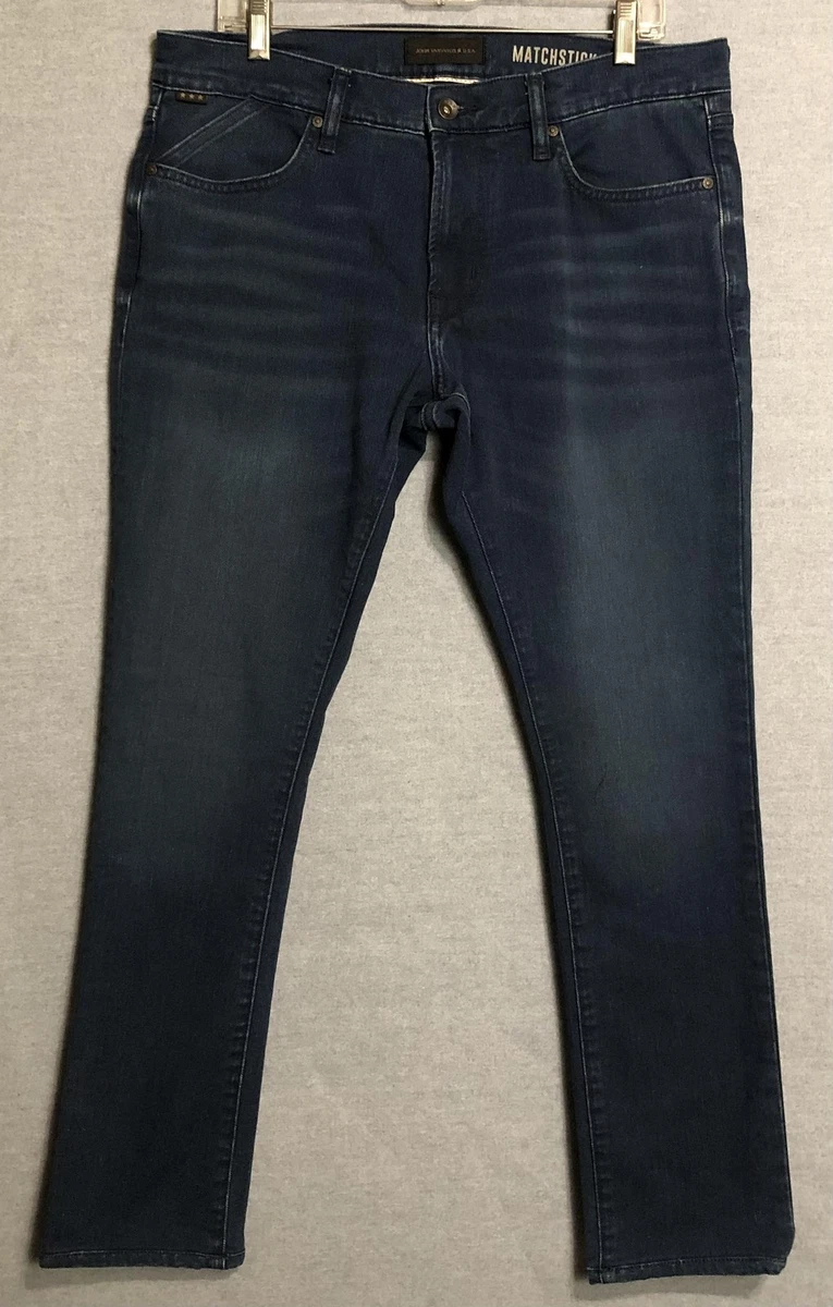 Jean John Varvatos USA Neuf Avec étiquette - Coupe Droite Classique - Taille 30/30 - Denim Foncé