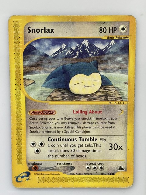 Snorlax #100 (Skyridge (2003))