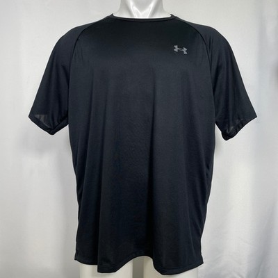 Under Armour The Tech 2.0 Tee Athletic Black T-Shirt Top Men's XL