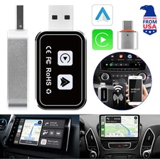Wireless CarPlay Adapter USB Wireless Carplay Dongle For Android Apple Plug&Play