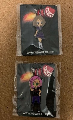 Blizzcon Series 3 Wowhead Perculia & Panser Collectible Pin