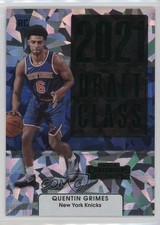 2021-22 Panini Contenders Draft Class Green Ice Quentin Grimes #25 4pn
