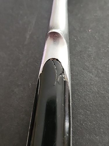  Lauffer ONYX Black Stainless GERMANY 10 3/4" Fleischgabel 2 Zinken - Bild 4 von 10