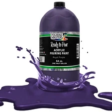 Pouring Masters Royal Purple 64-Ounce Bottle Water-Based Acrylic Pouring Paint
