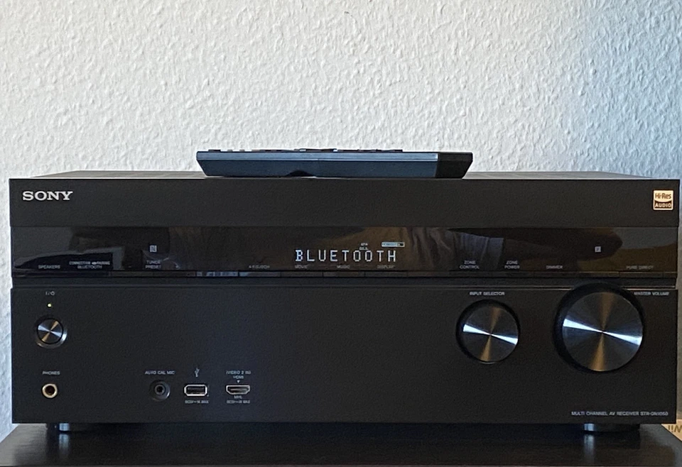 SONY STR-DN1050 Network 7.2 Receiver WiFi Bluetooth AirPlay HiRes ARC Bi-amp TOP - Bild 4 von 4