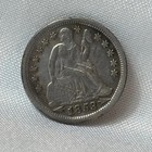 1853 Seated Liberty Dime 90% Silver 10C