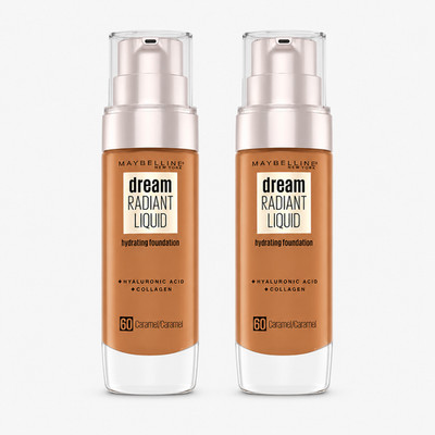 2er Pack Maybelline New York Dream Radiant Liquid Make-Up Nr. 60 Caramel