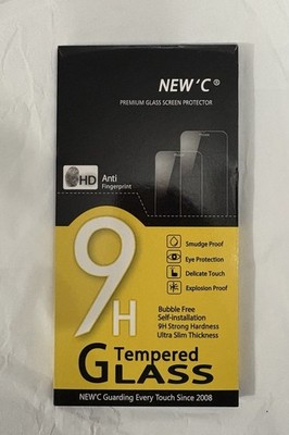 New C Glass Protector for iPhone 14 Pro Max; 9H Tempered Glass; 3 in the Box