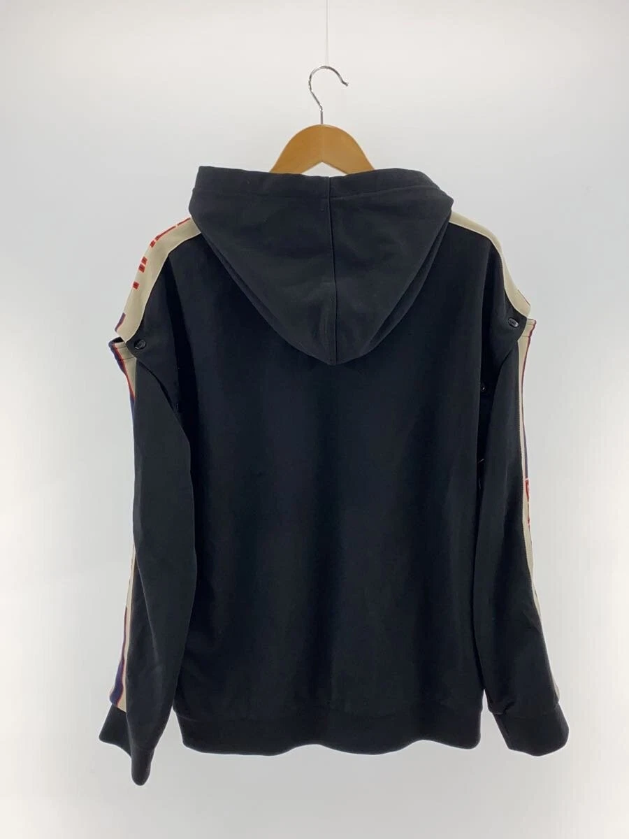 GUCCI Felpa con Cappuccio Nero Poliestere Taglia L Casual Streetwear 475354 X5U11 #EG AGA