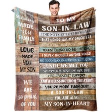 Gifts for Son in Law Christmas, Son in Law Gifts from Mother in Law/Father in...